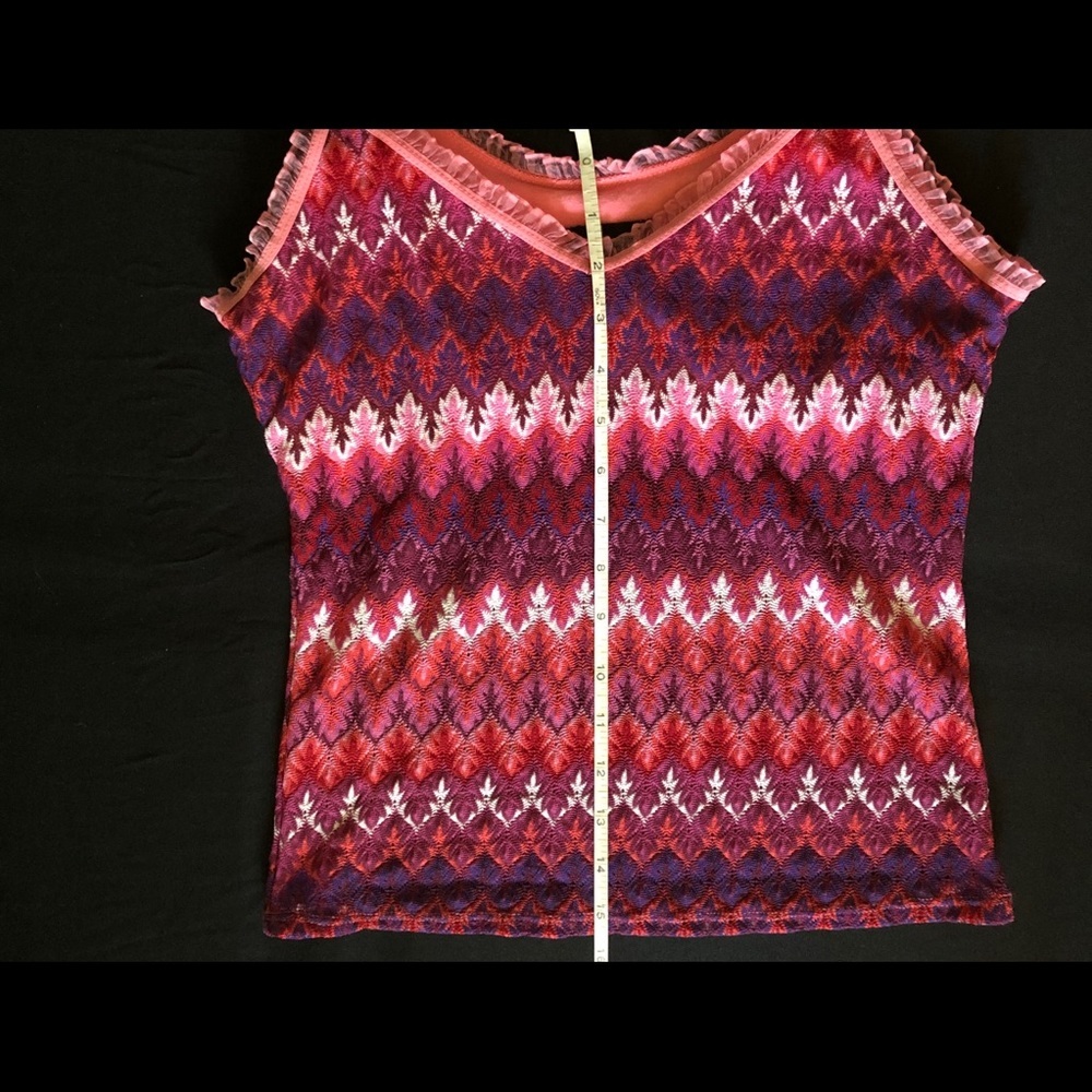 Moda International Beautiful Tank top Sz Medium - Picture 12 of 14